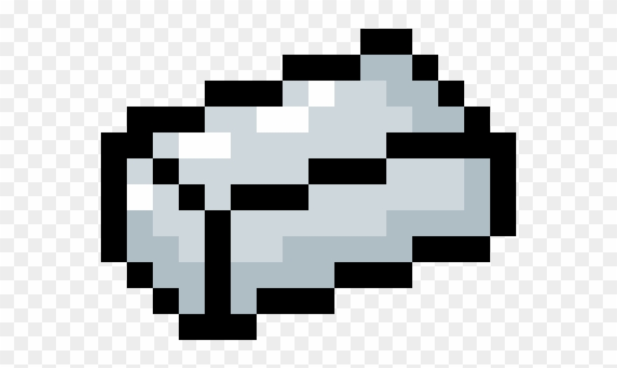 Aluminium Bars - Gold Minecraft Transparent Clipart