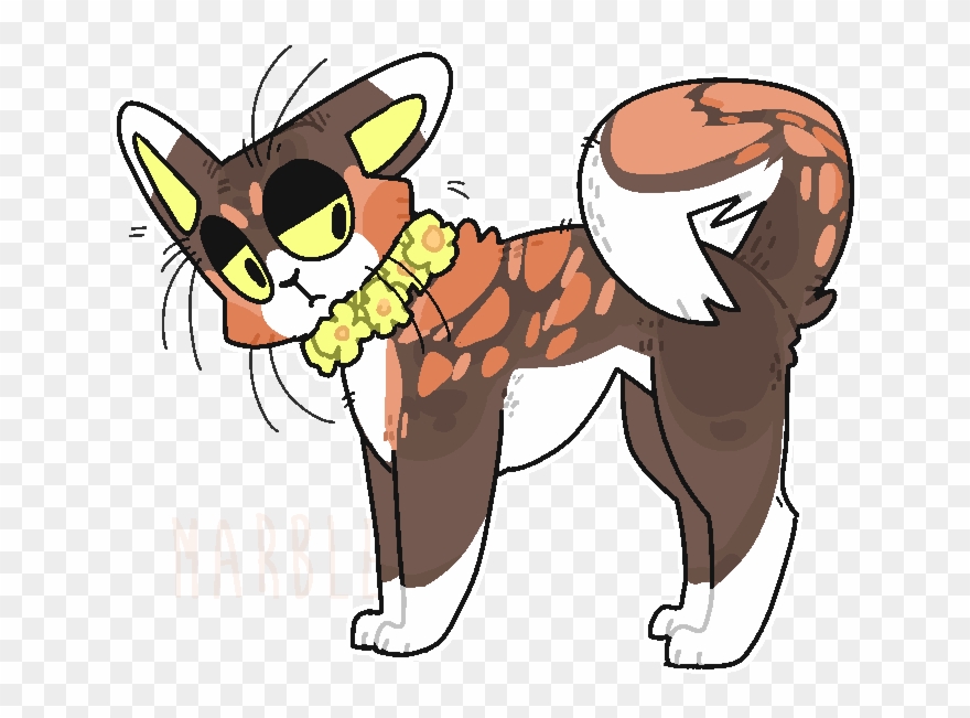 Buzzardsong Warrior Cats Character Doodle By Marble - Cat Clipart