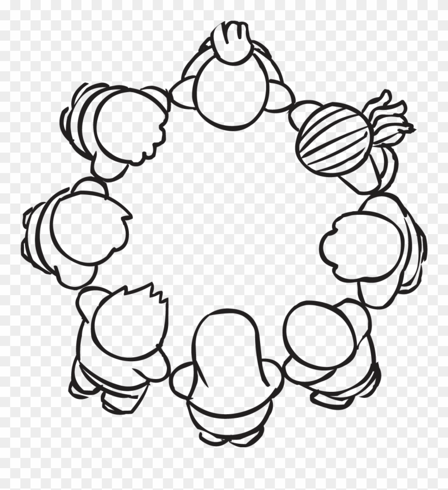 Keystone Challenging Trust Building Group Initiative - Circle Clipart