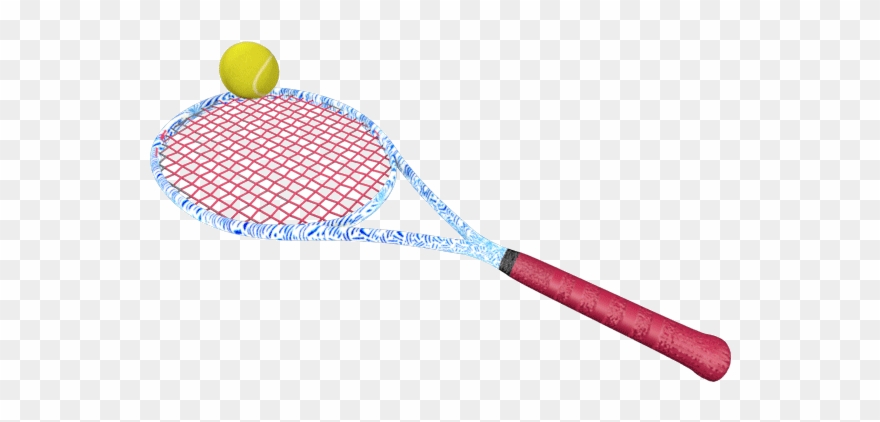 Check Weight Of The Racket - Tennis Racket And Ball Gif Clipart