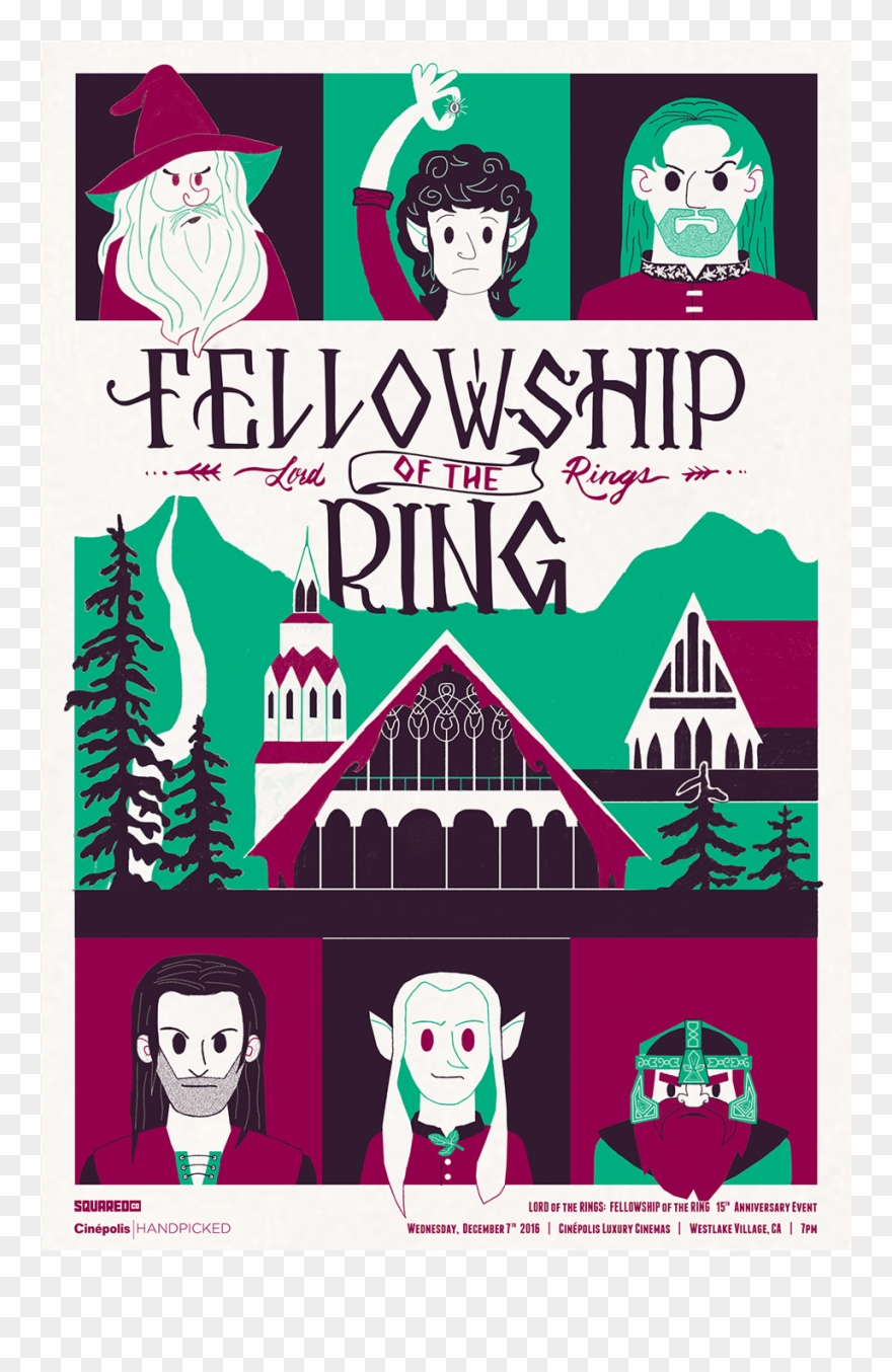 Lord Of The Rings - The Lord Of The Rings: The Fellowship Of The Ring Clipart
