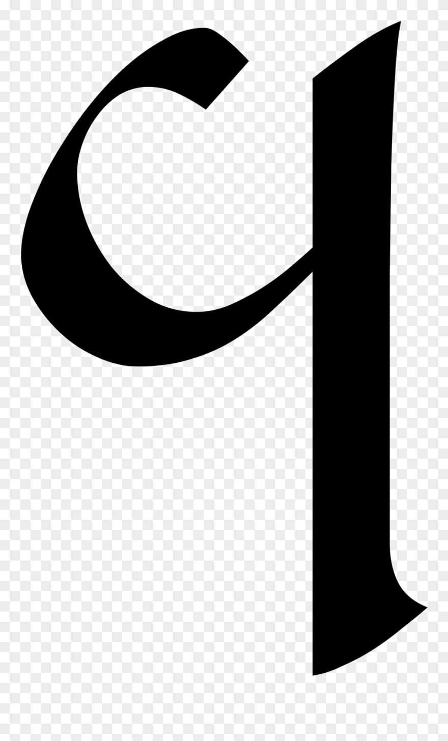 It's Not A Direct Transliteration, As "[tou]ch" Is - Calligraphy Clipart