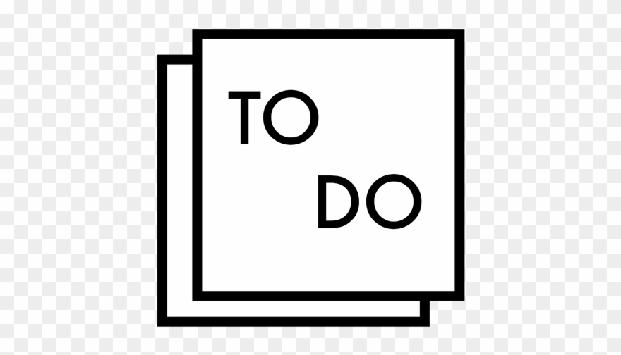 To Do List Notebook - Icon Clipart