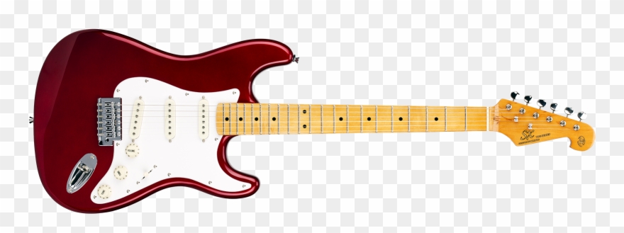 Sx St Candy Apple Red Guitarra Eléctrica - Fender Stratocaster Clipart