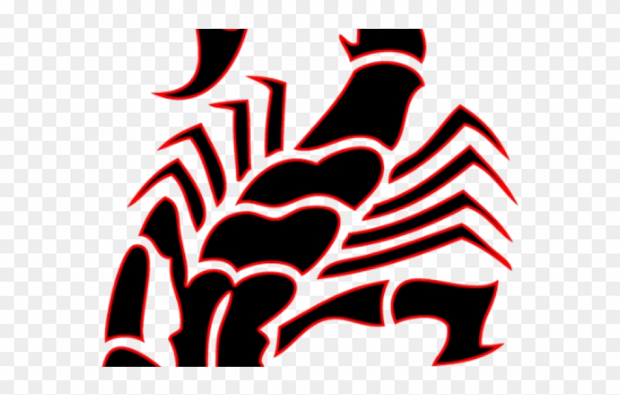 Scorpion Clipart Tribal - Tatuagem De Escorpião Preto - Png Download