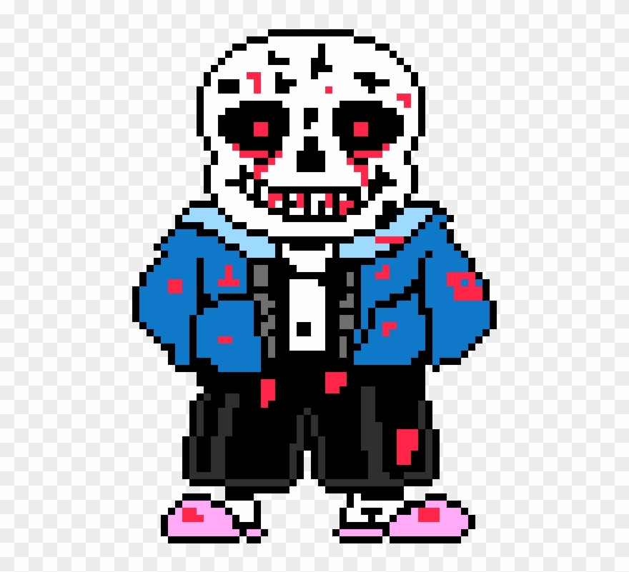 Marbled Raygun - Sans Undertale Clipart
