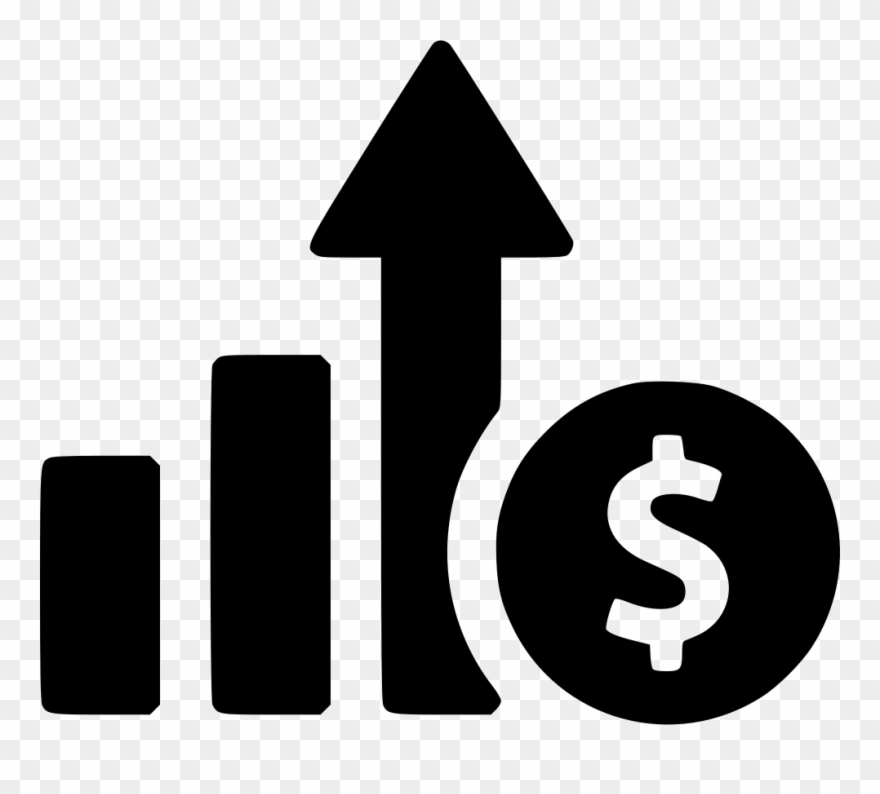 Increase Profit Income Chart Graph Comments - Business Growth Icon Clipart