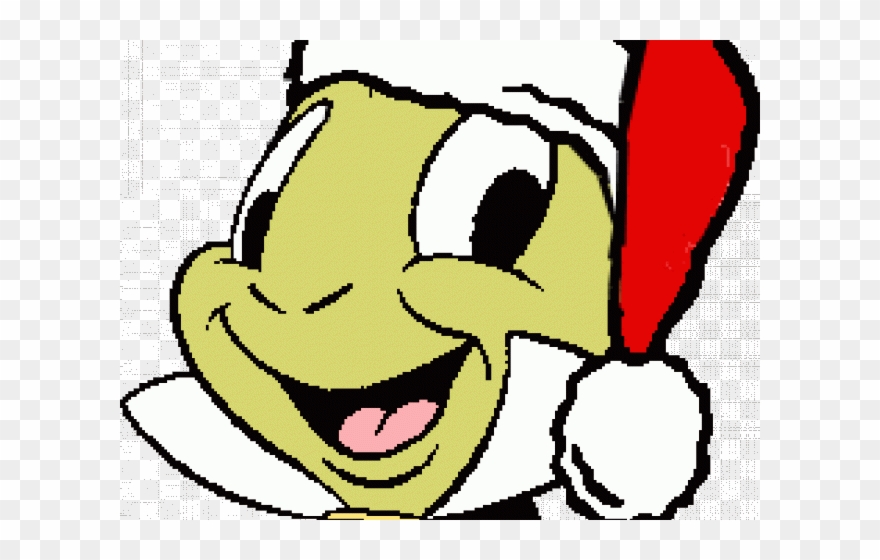 Jiminy Cricket Clipart Disney - Jiminy Cricket Face Png Transparent Png