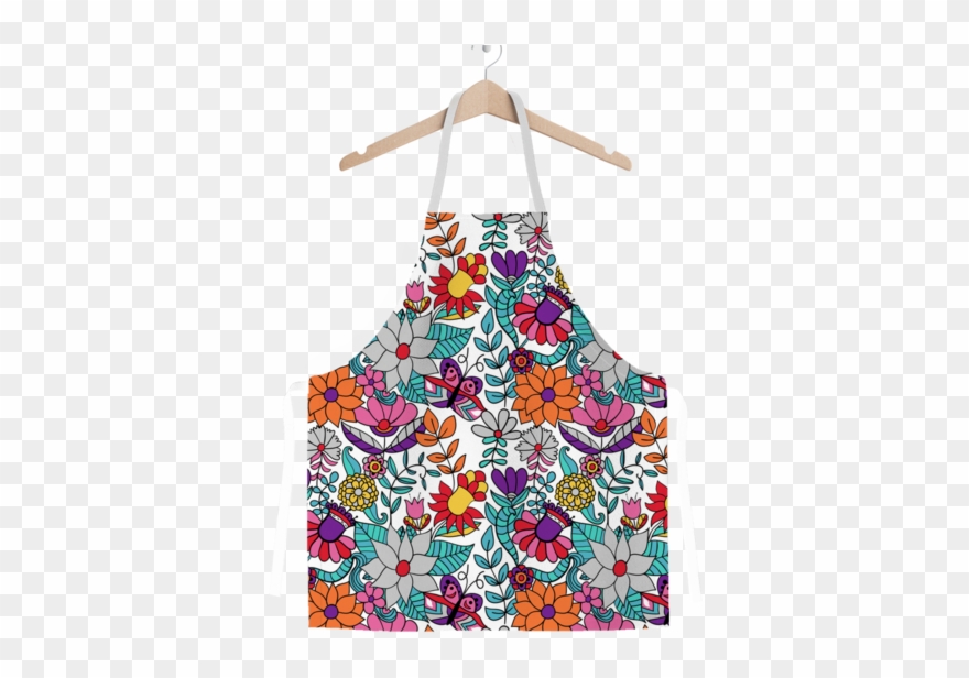 Bright Flowers ﻿classic Sublimation Adult Apron - Lively Gardens Of Saint Petersburg Placemats (set Of Clipart