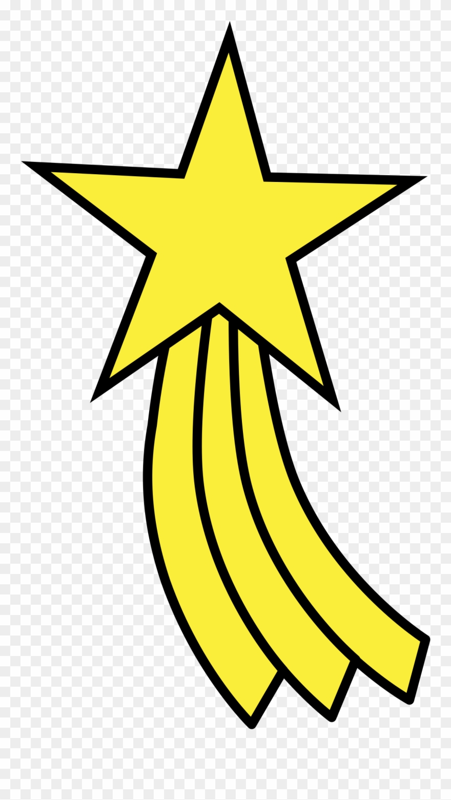 Comet Clipart Svg - Sssr Star - Png Download