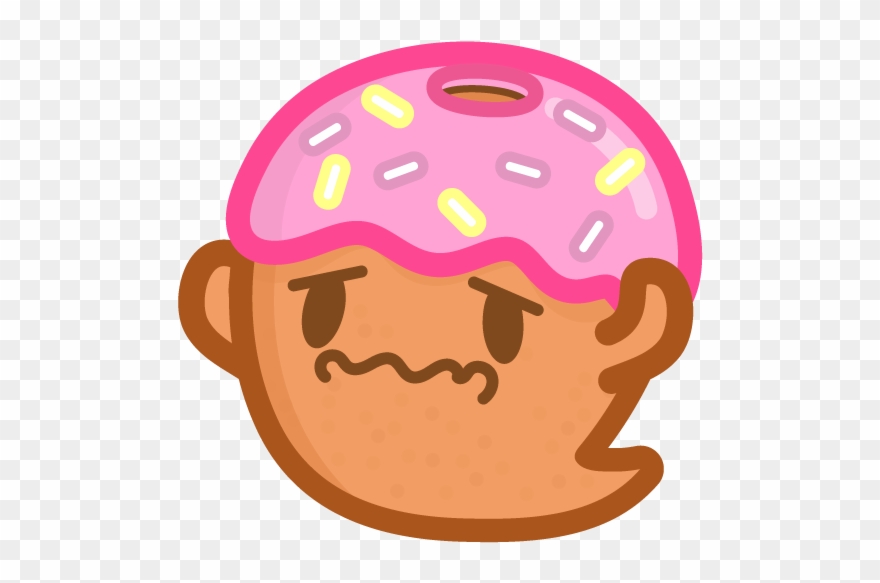 Donut Ghost Messages Sticker-9 Clipart