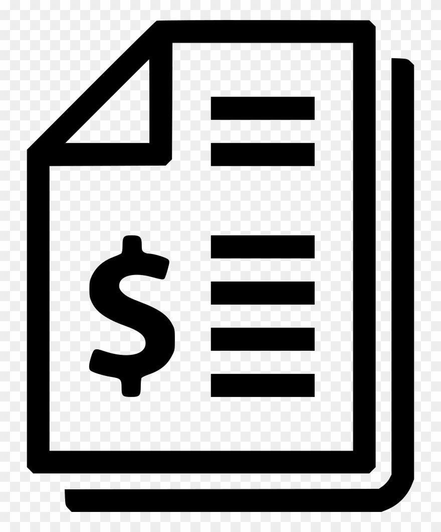 Financial Report Comments - Financials Icon Png Clipart