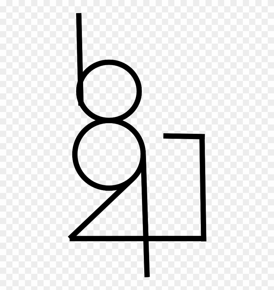 Mystery Number Brain Teaser - Line Art Clipart