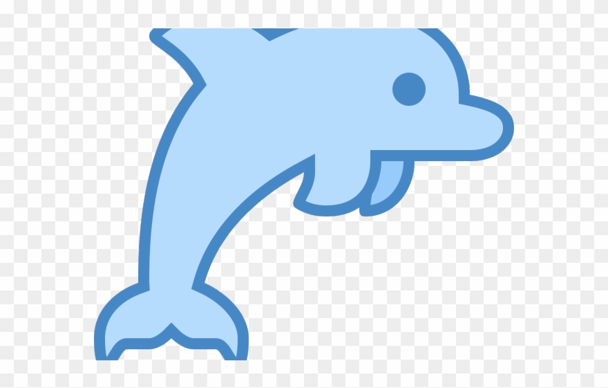 Bottlenose Dolphin Clipart Transparent Background - Music - Png Download