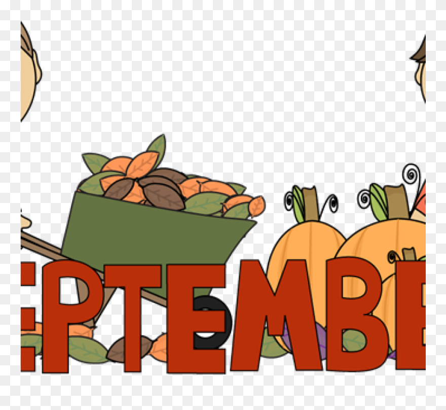 Clipart For September Free Clipart Download - Months Of The Year September - Png Download