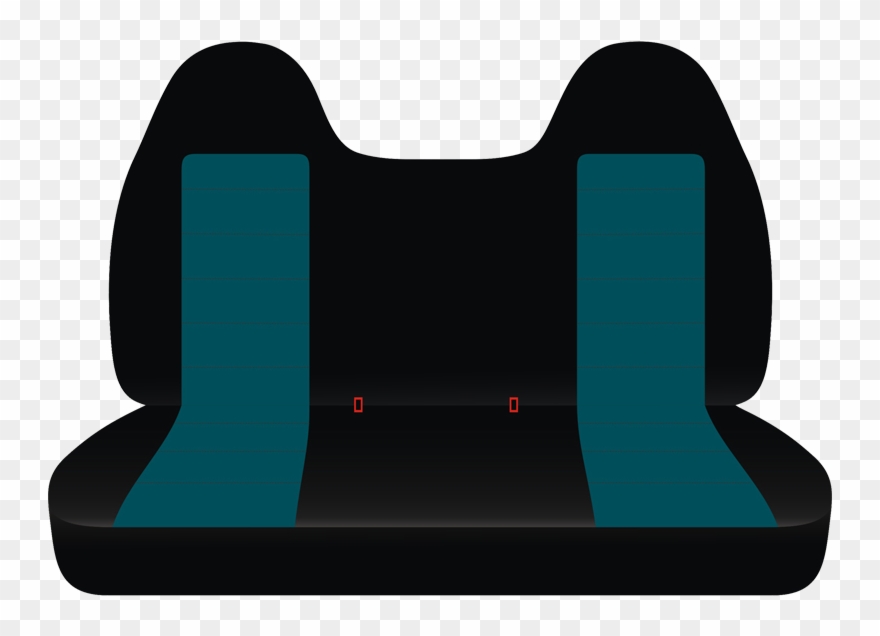 Co 26-34 Black & Teal Cotton, Ford F 150 Bench Molded - Ford F-150 Clipart