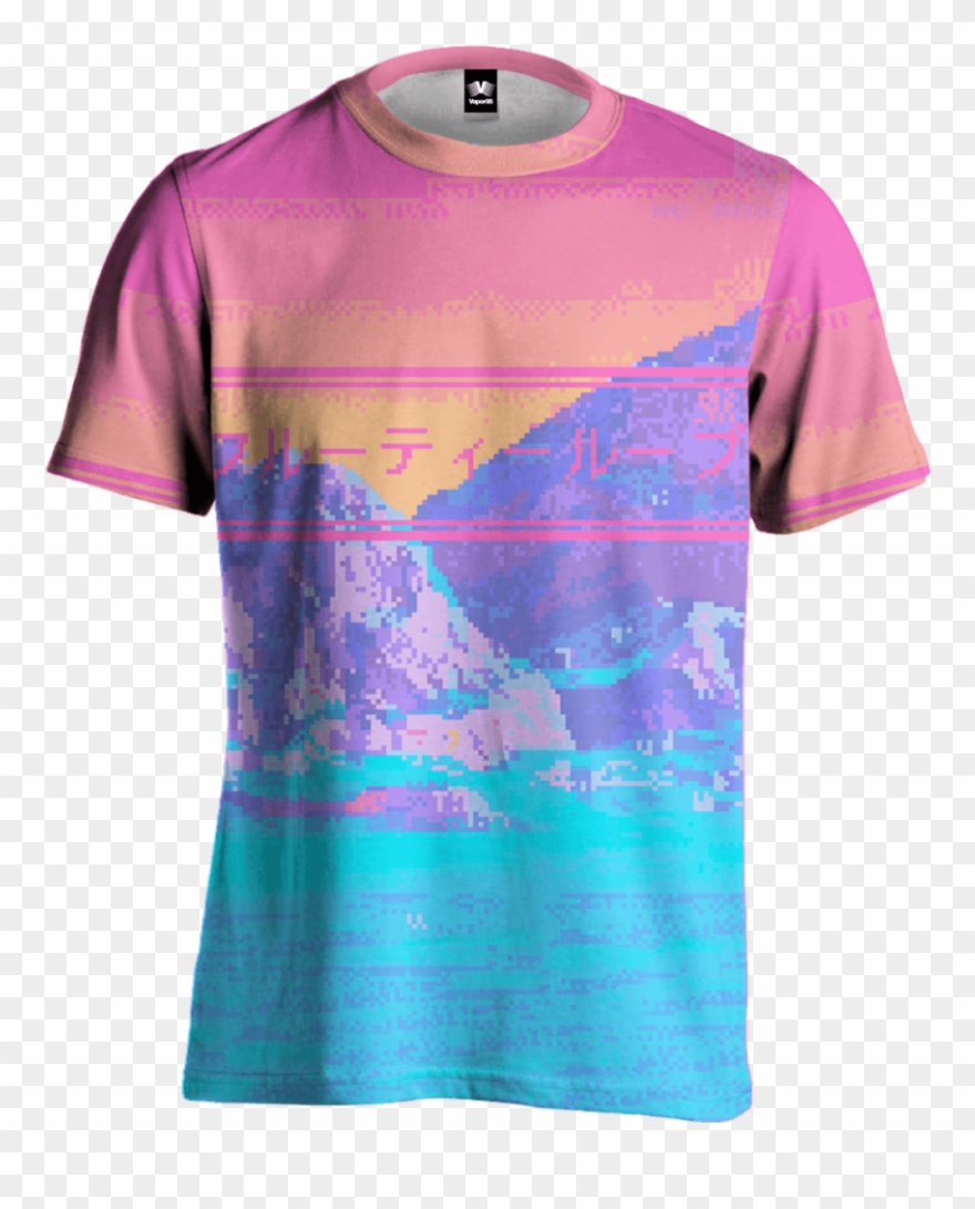 In A Word, Vaporwave Is A Kind Of Postmodern Art, Which - Fuck Notre Dame Shirt Clipart