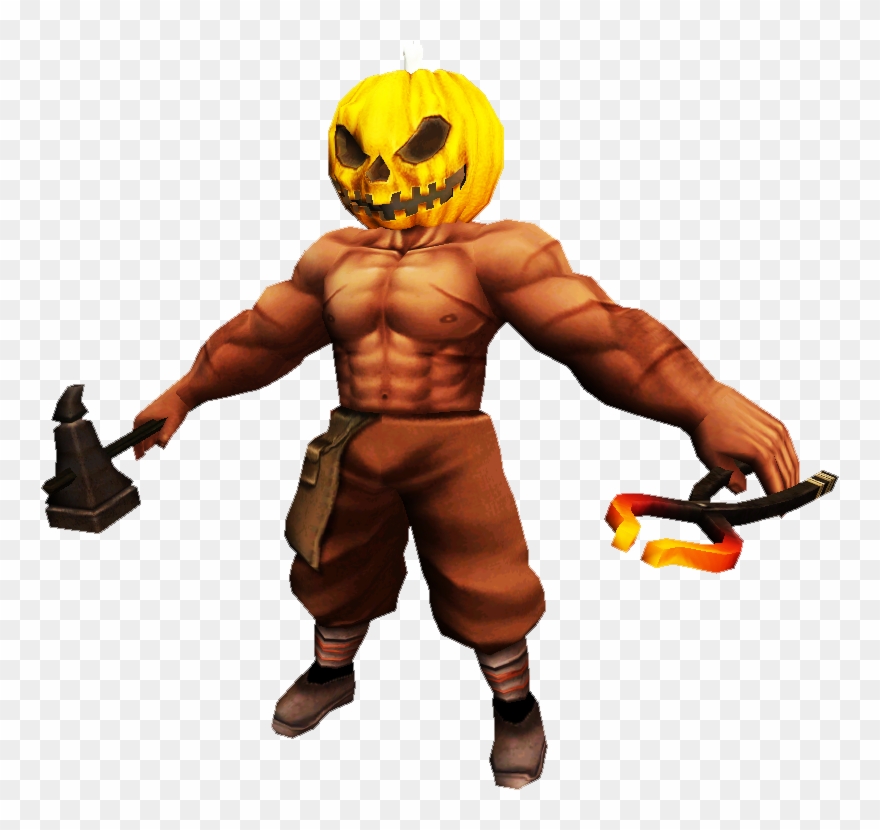 [sell] Npc Pumpkin Blacksmith - Cartoon Clipart
