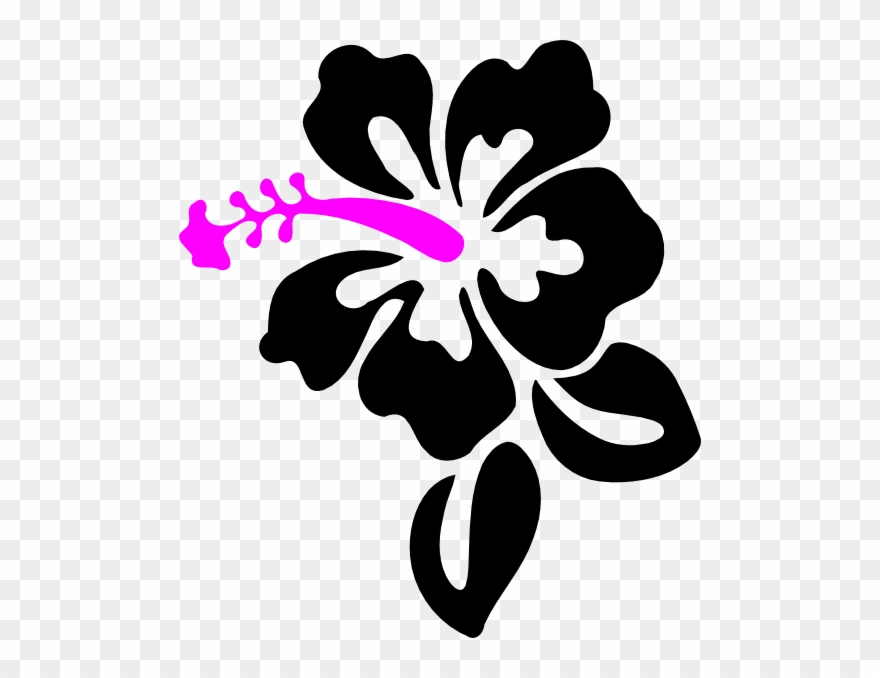 Clip Art At Clker Com Vector Online - Hibiscus Clip Art - Png Download