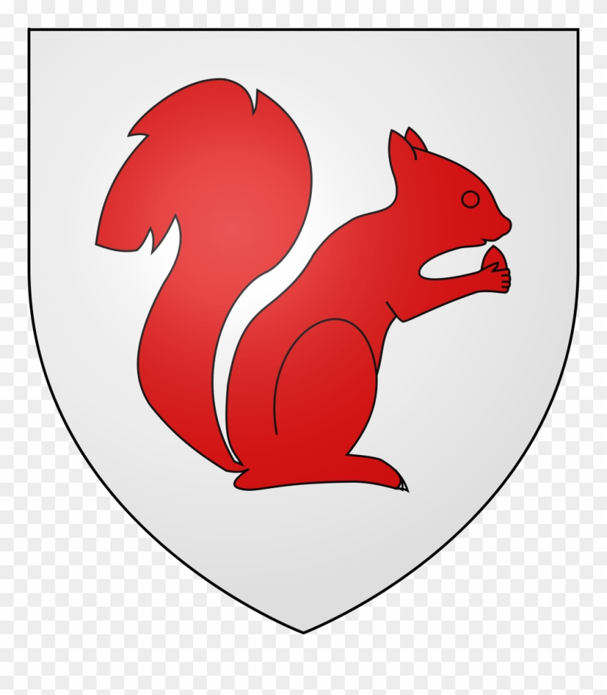 Blason De Soorts - Ecureuil Blason Clipart