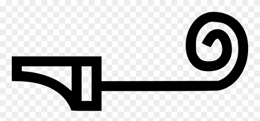 Png File - Party Horn Clipart