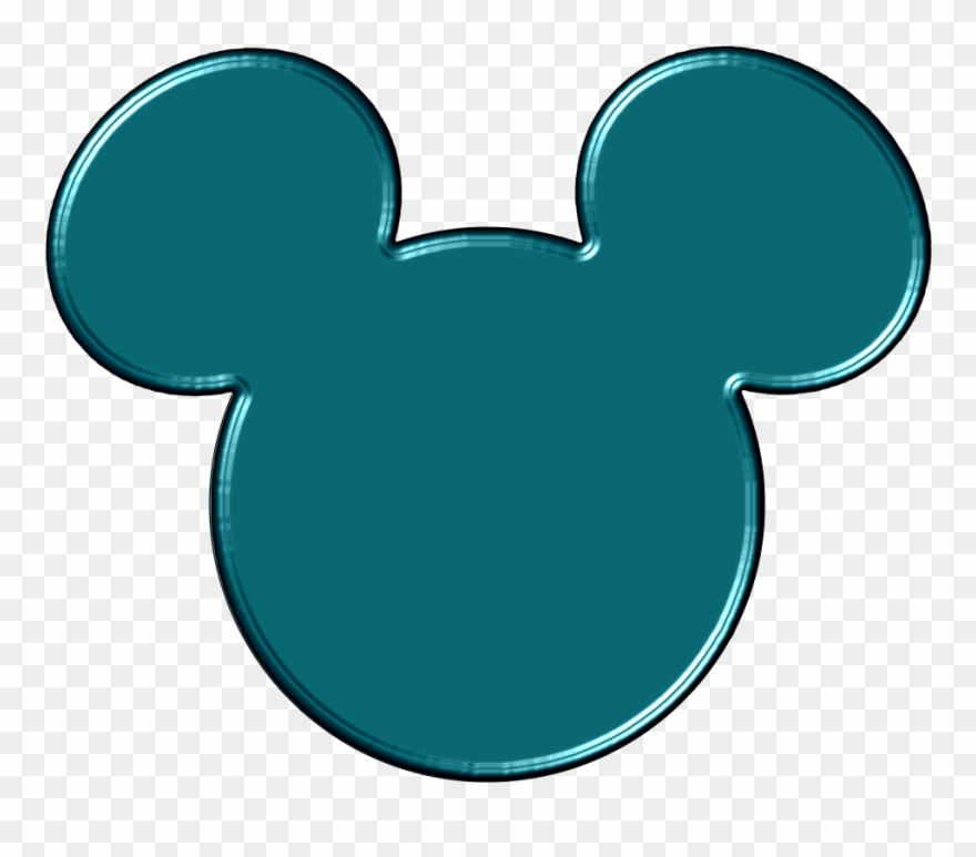 Colored Mickey Heads Transparent Clipart
