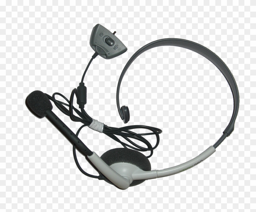 Headset - 2006 Xbox 360 Microphone Clipart