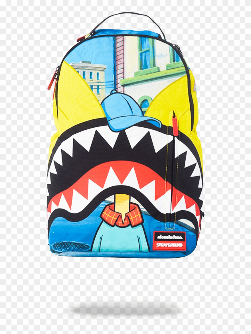 Sprayground - - Hey Arnold Shark Mouth Clipart