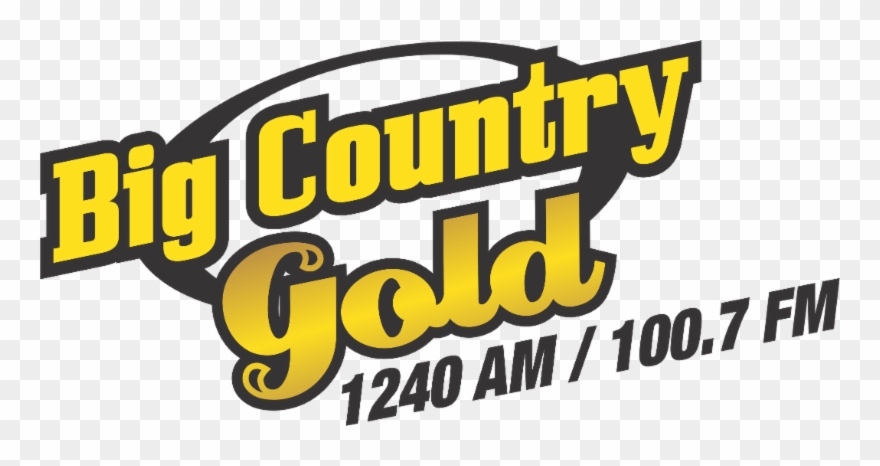 Listen For The Wcby - Wcby 100.7 Big Country Gold Clipart