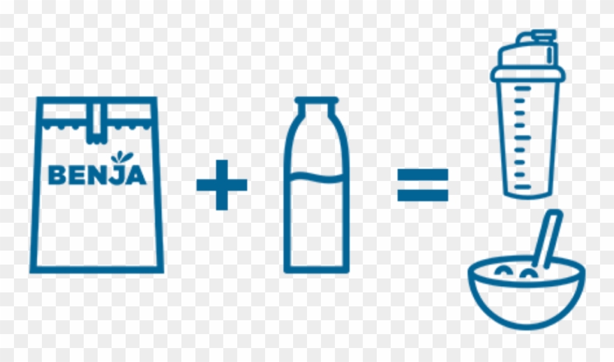 Mix With Water And Enjoy A Healthy Meal Or A Delicious Clipart