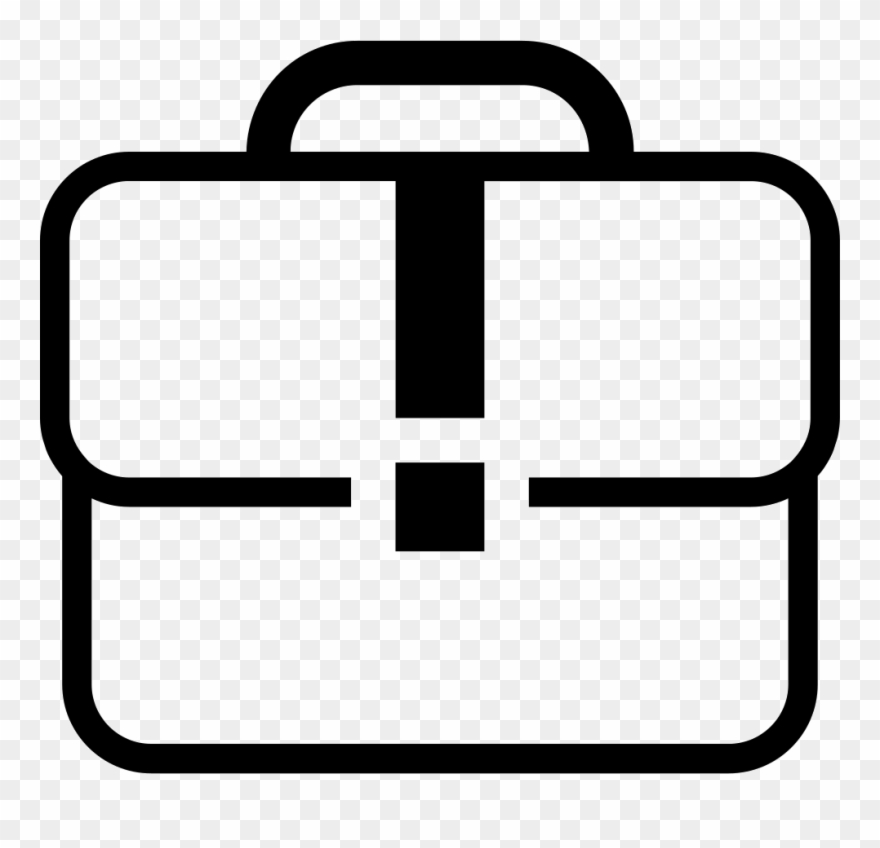 Png File - White Suitcase Icon Png Clipart