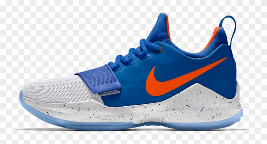 New Okc Thunder Themed Nike Pg1 Colorways Have Hit Clipart