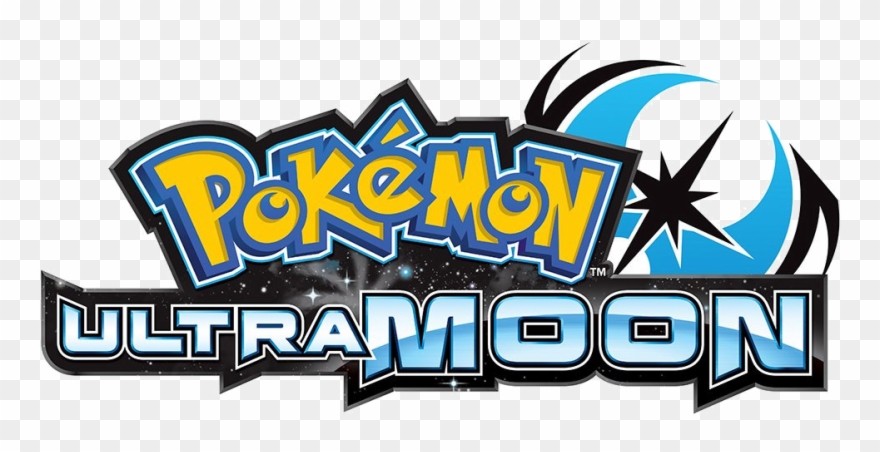 Pokemon Logo Png Picture Free Library - Pokemon Ultra Moon (3ds) Clipart