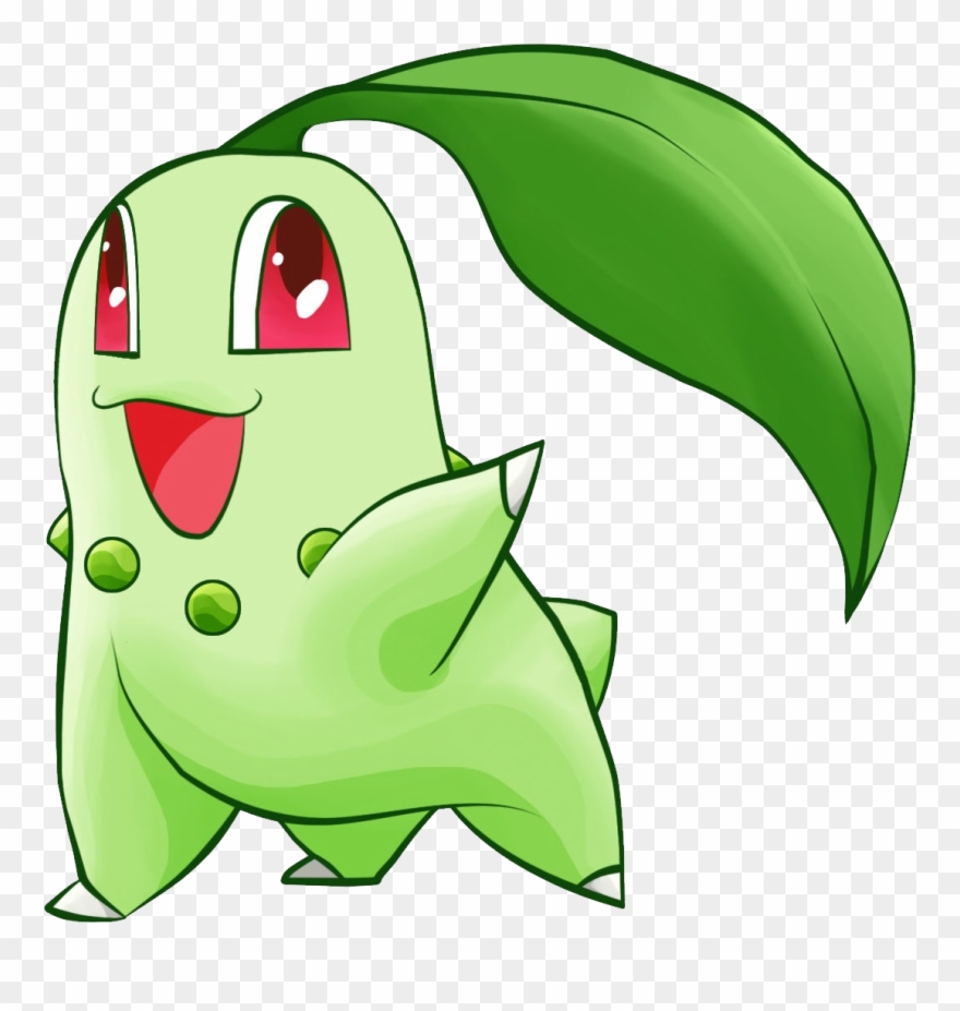 Png Photo, First Pokemon, Pikachu, Clip Art, Illustrations - Chikorita Pokemon Transparent Png