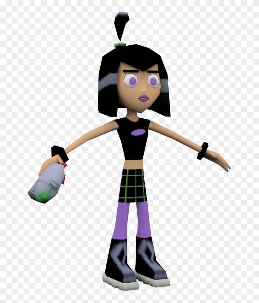 Svg Royalty Free Sam Manson Battle For Model By Crasharki - Nicktoons: Battle For Volcano Island Clipart