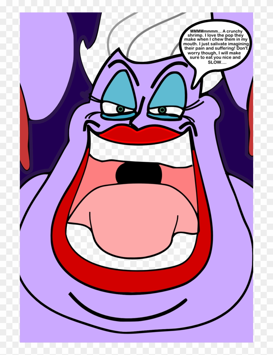 Little Mermaid Ursula Vore Clipart