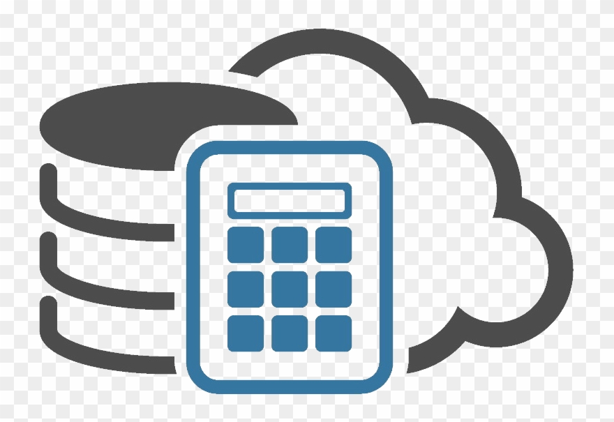 Cloud Computing & Office - Vector Graphics Clipart