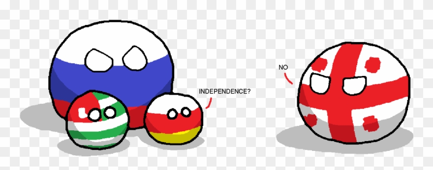 Russo-georgian War - Russo Georgian War Polandball Clipart
