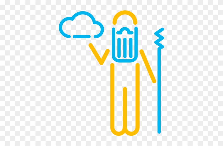 Cloud Backend Services Clipart