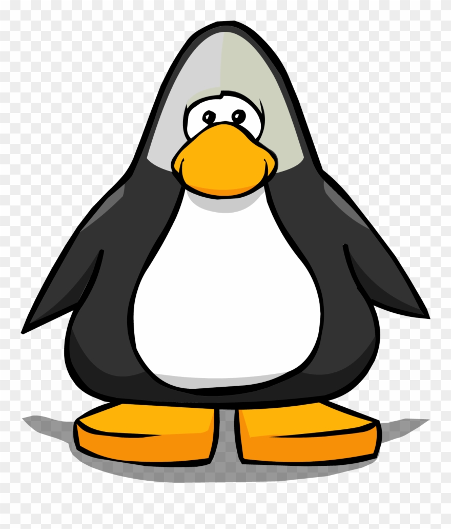 White Face Paint From A Player Card - Penguin Club Penguin Clipart