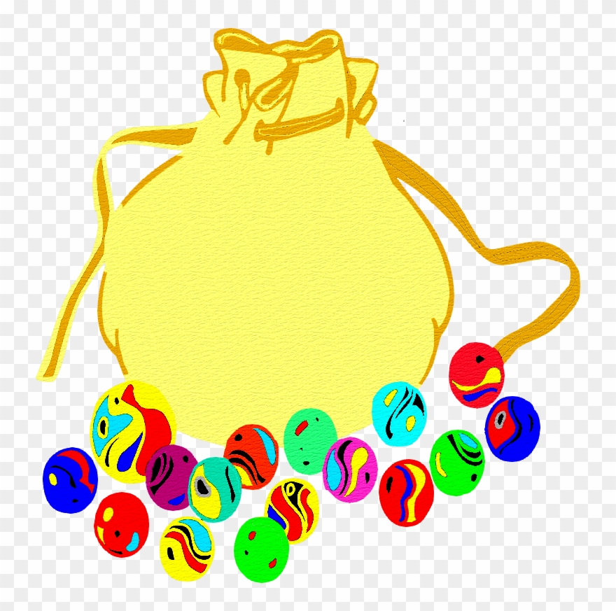 Sac De Billes - Sac De Billes Clipart - Png Download