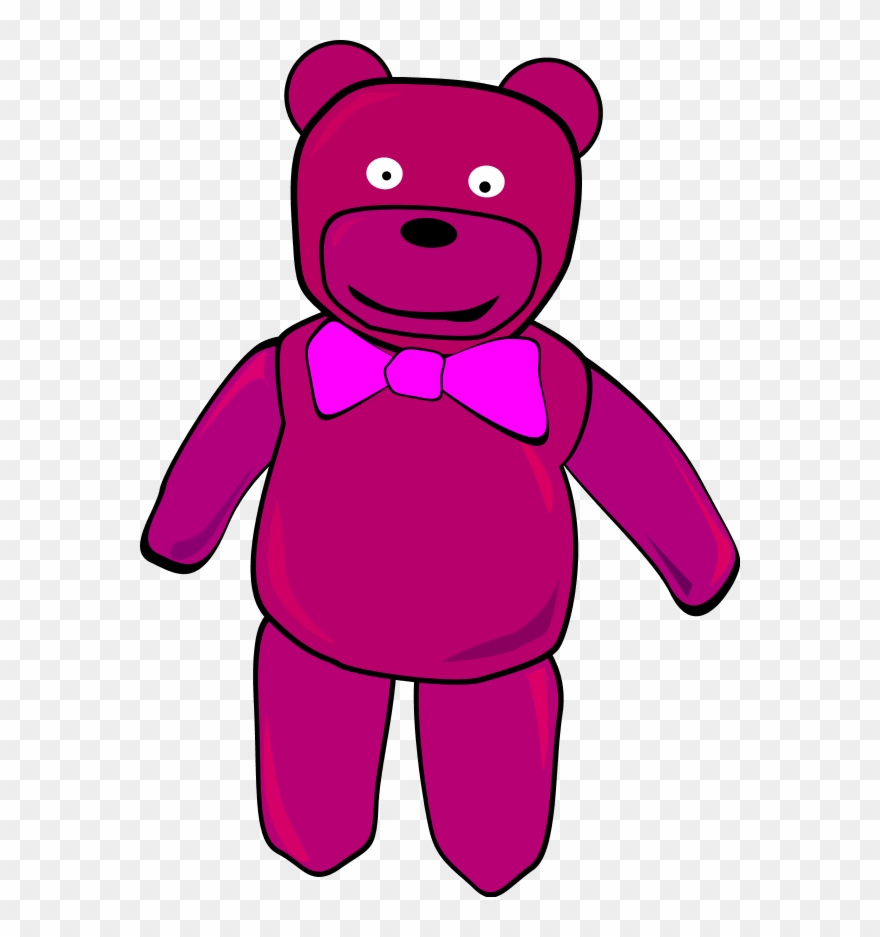 Vector Clip Art - Teddy Bear Clip Art - Png Download