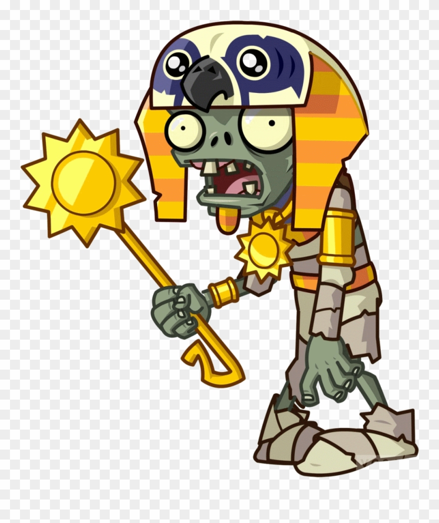 Ce Petit Jeu Est Plein D'humour, Les Personnages Sont - Zombies Vs Plants Zombies Clipart