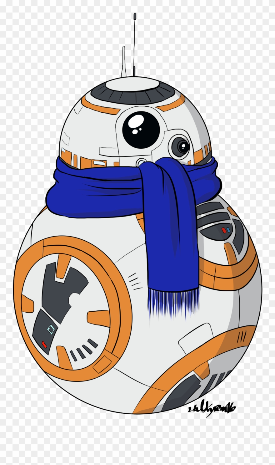 Bb-8 By Valkyremdraws On Tumblr - T-shirt Clipart