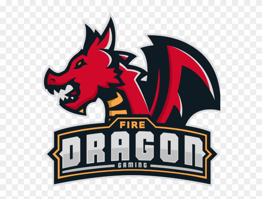 Fire Dragons Gaming - Logo Dragon Fire Png Clipart