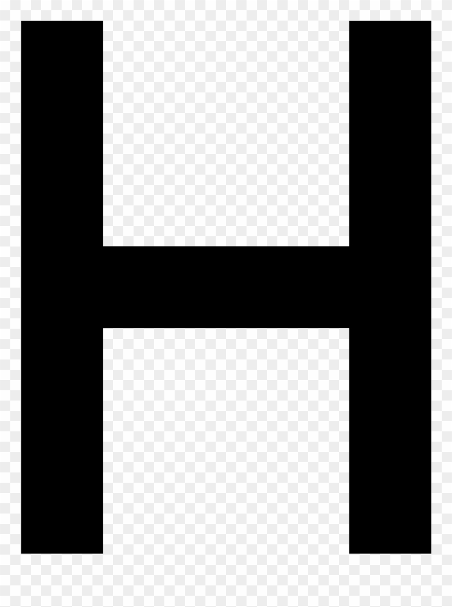 Computer Icons Font Transprent - Transparent Background H Transparent Clipart