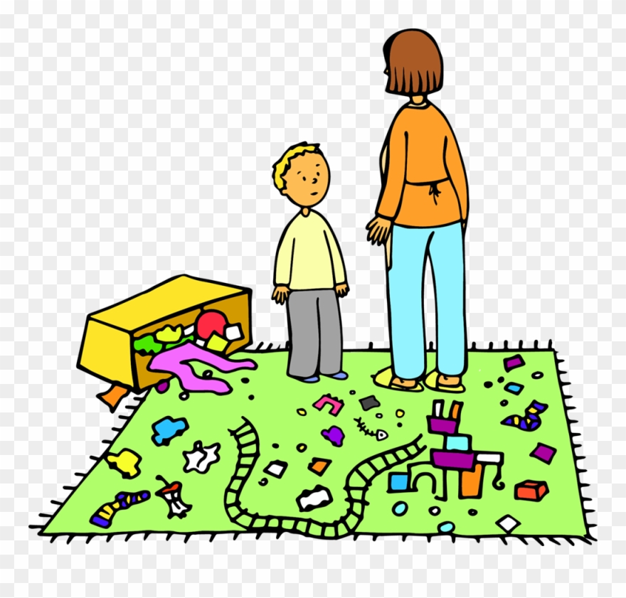 Messy Room - Room Clipart