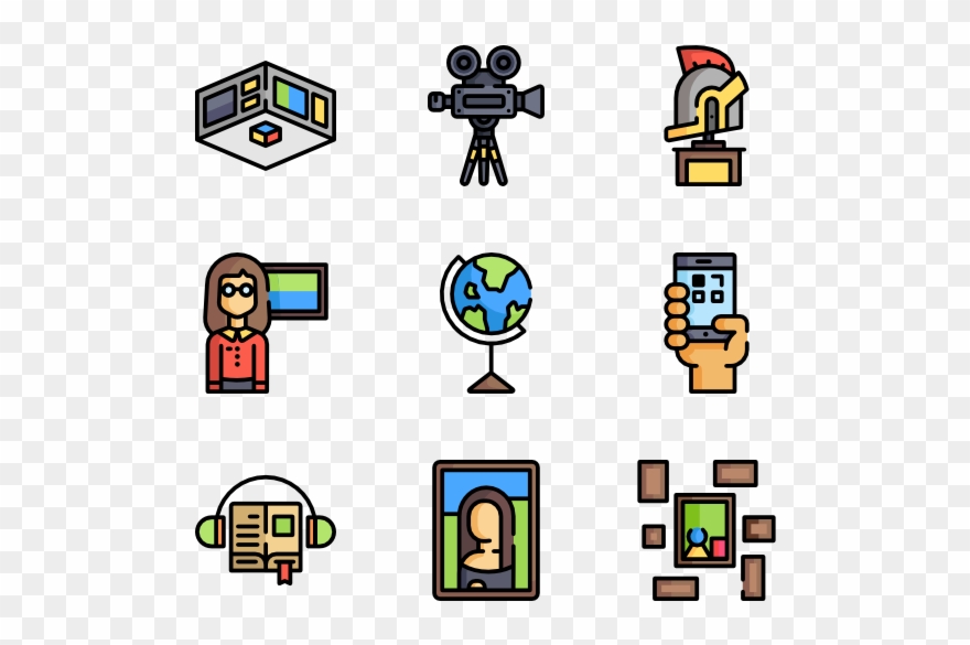 Museum Vector Art Gallery Image Free Download - Icon Ppacks Art Clipart
