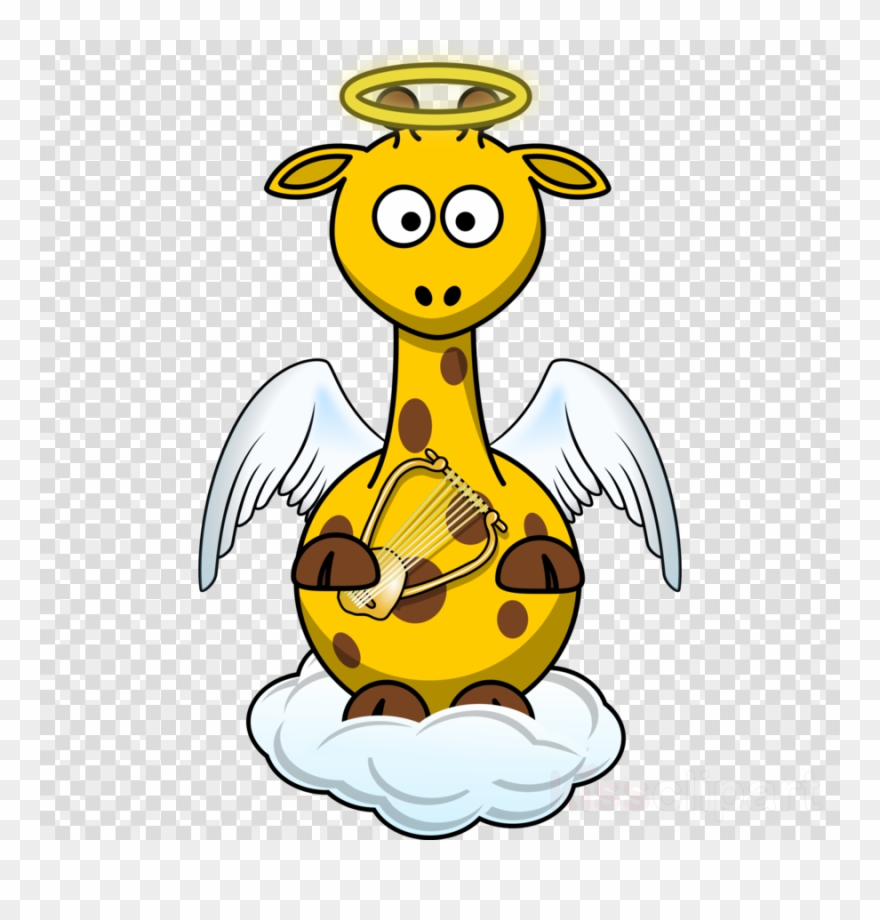 Angel Giraffe Clipart Giraffe Clip Art - Giraffe Cartoon Png Clipart Transparent Png