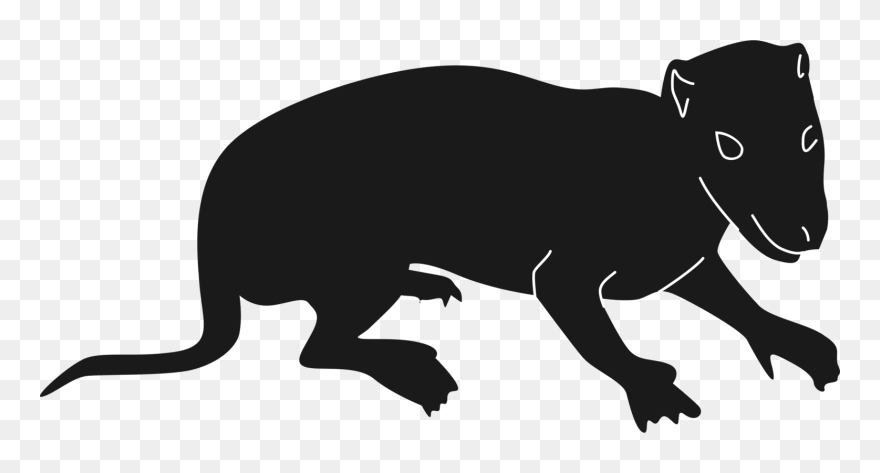 Medium Image - Black Bear Silhouette Png Clipart